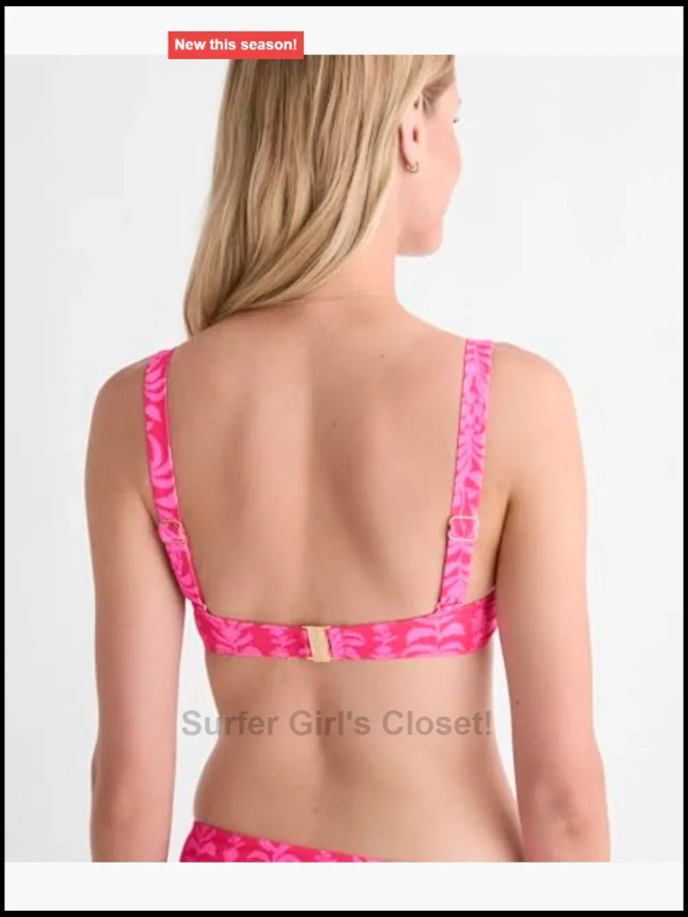 Balconette Underwire Bikini Top with UPF 50+ Sun Protection